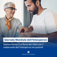 Gedeon Richter Italia: prevenzione e supporto al fianco di medici e associazioni per l’osteoporosi